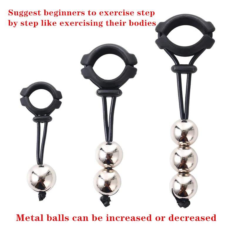 Premium Adjustable Penis Extender Device - Metal Weighted Stretcher for Male Enhancement & Physical Exercise | Men's Health & Intimate Wellness Product for Better Performance & Confidence