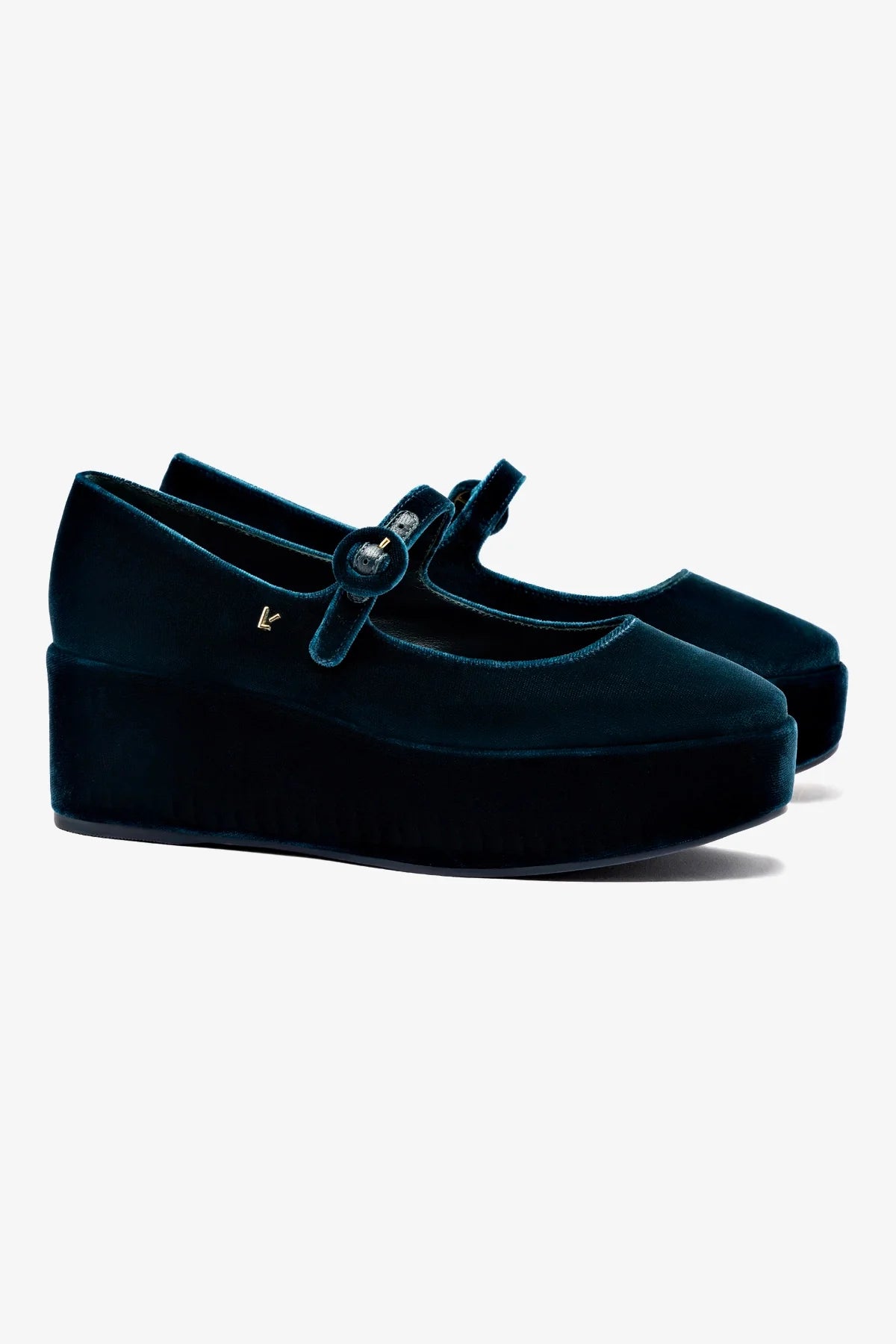 Blair Flatform Sandals for Women - Deepsea Velvet Comfortable Platform Shoes - Perfect for Casual Outings, Beach Walks & Summer Fashion