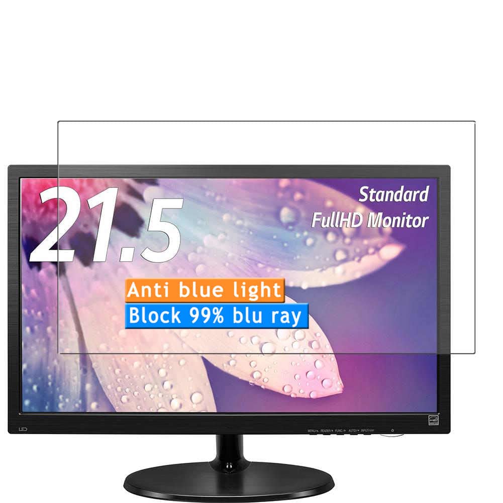 2-Pack Anti Blue Light Screen Protector for LG Monitor 22M38D-B 21.5 Inch | TPU Film Eye Protection Filter | Reduce Eye Strain for Office Work & Gaming | HD Clear & Anti-Glare Screen Cover