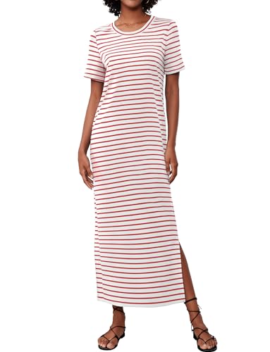 Stripe-red White