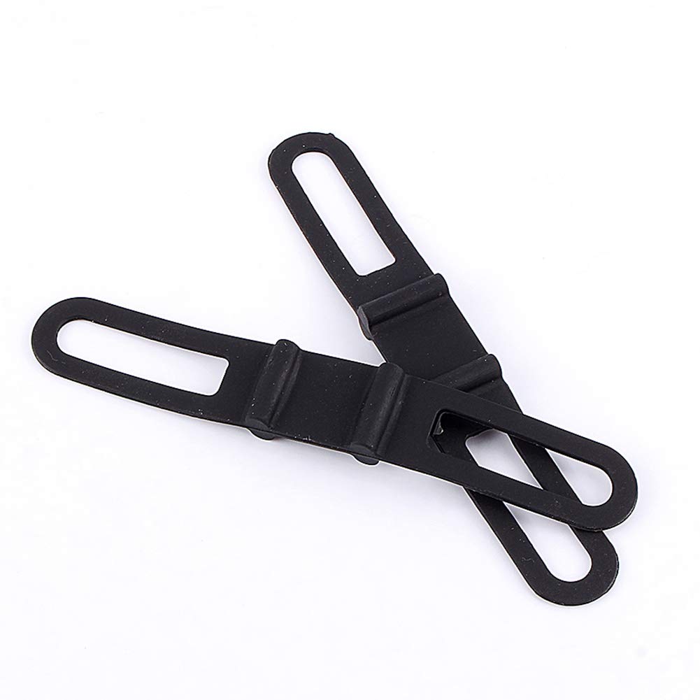 YATAR Bike Flashlight Holder - Adjustable Strap for Handlebar Mounting, Secure Torch Band for Cycling, Hiking & Outdoor Adventures - Perfect for Night Rides & Camping