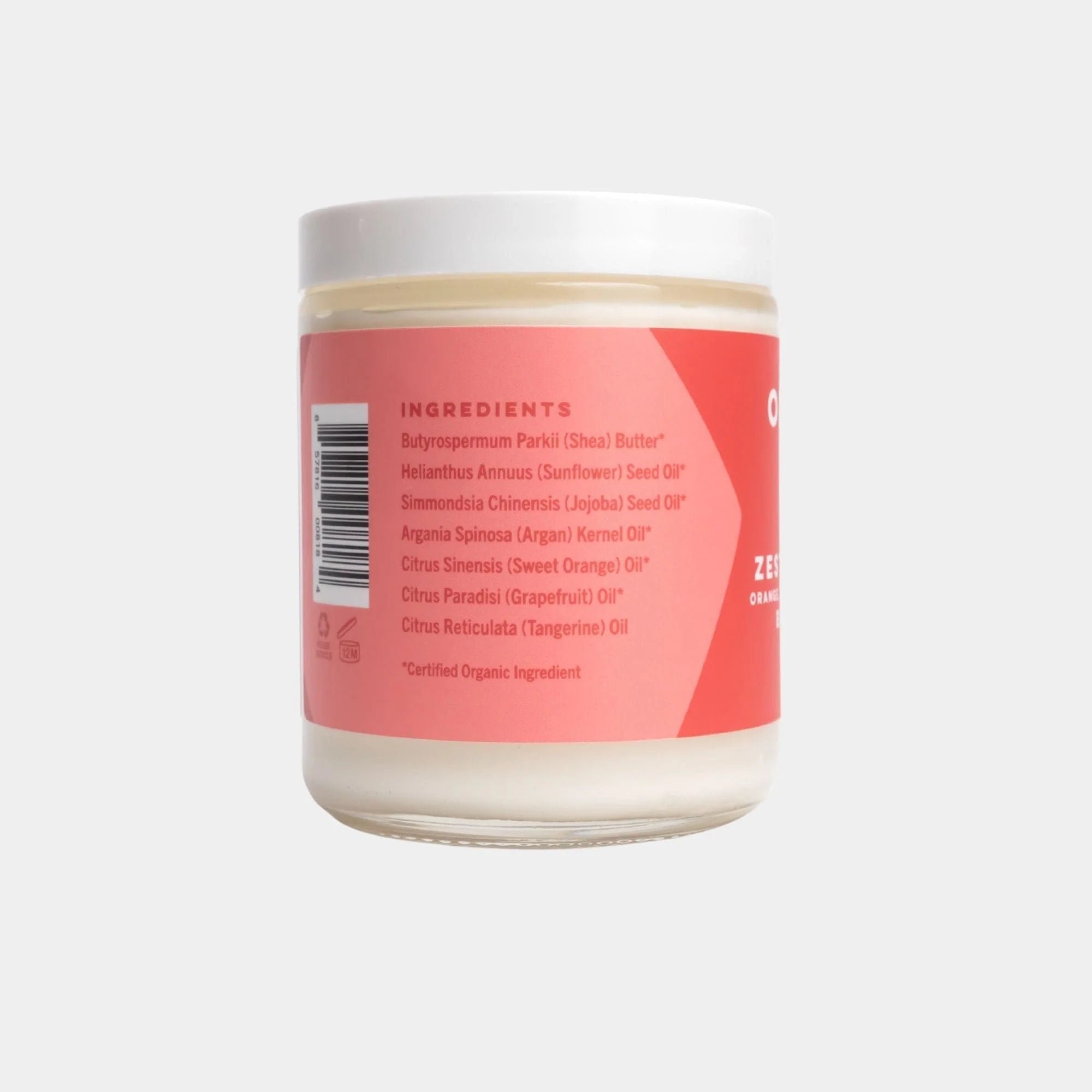 Organic Zesty Morning Body Butter - Nourishing & Hydrating for Dry Skin - Perfect for Daily Moisturizing & Self-Care Routine