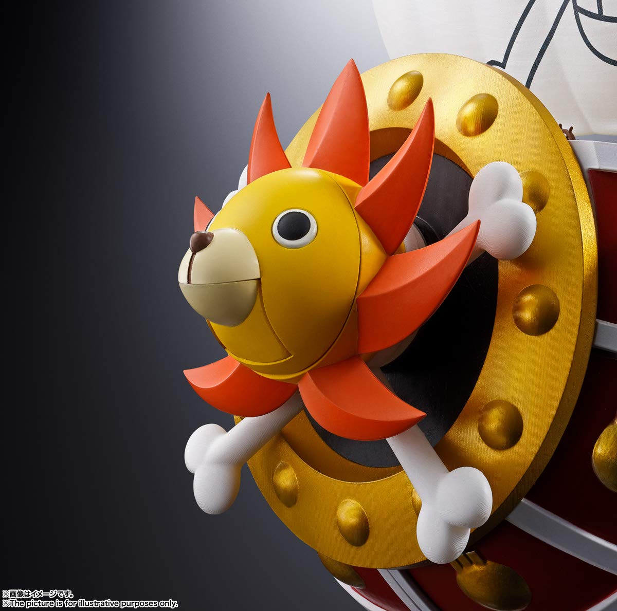 TAMASHII NATIONS One Piece Thousand Sunny Bandai Spirits Chogokin Die-Cast Metal Action Figure Collectible - Anime Model for Display & Gift for Fans