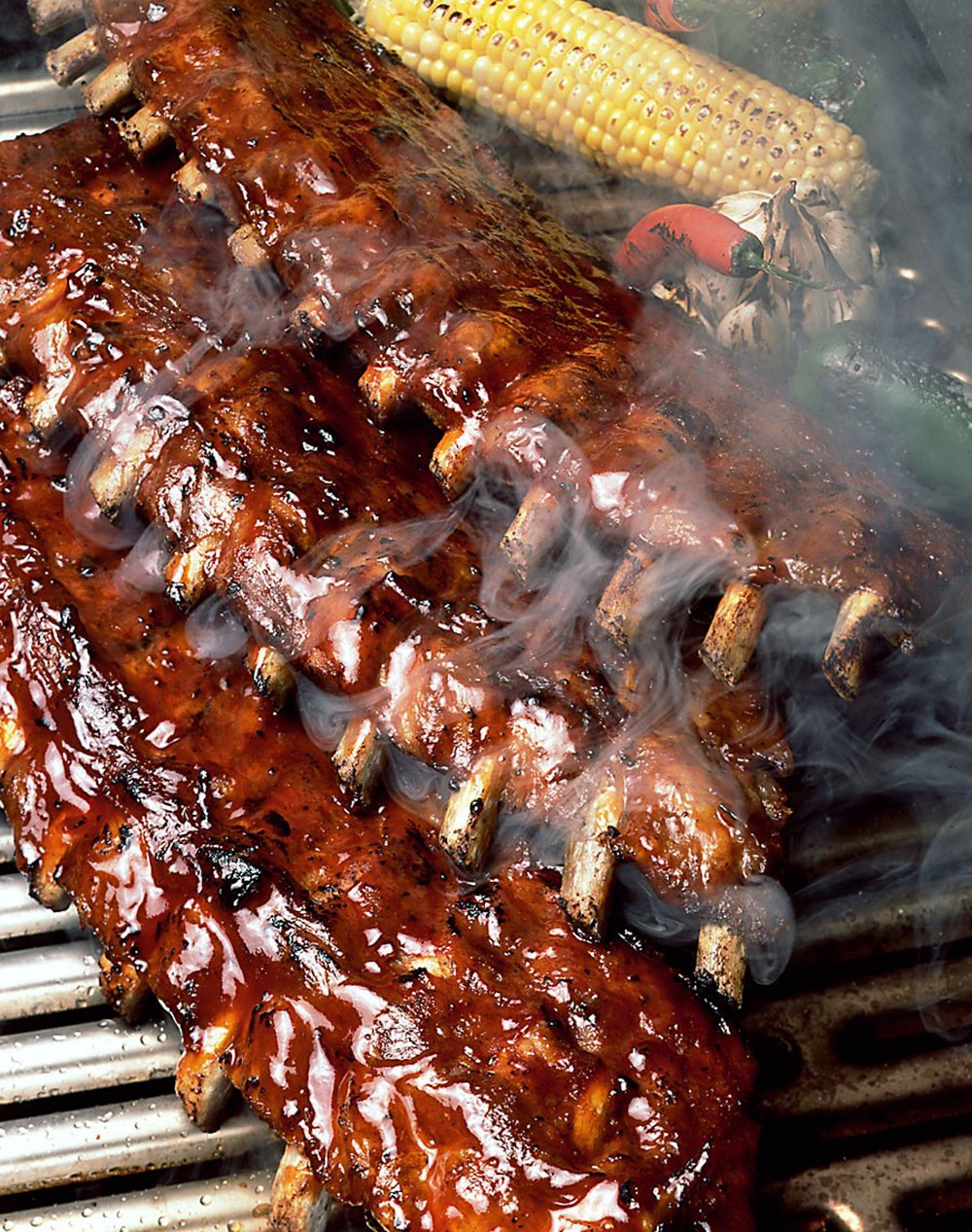 Chicago Steak Company - Premium Chicago Style Baby Back Ribs (4 oz) - 3 Slabs of Grilled BBQ Ribs with Signature Sauce | Perfect for Grilling, BBQs & Family Gatherings | Meat Lover's Delight