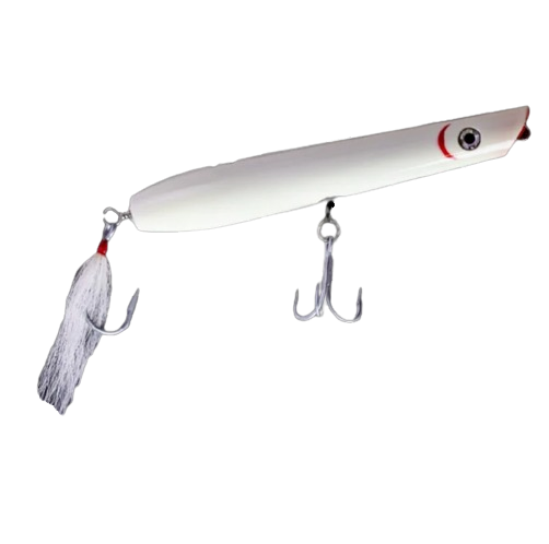 Blitz Performance Pencil Popper 8-Piece Fishing Lure Kit - Topwater Saltwater Lures for Striped Bass, Bluefish & Saltwater Gamefish - Perfect for Surfcasting & Offshore Fishing