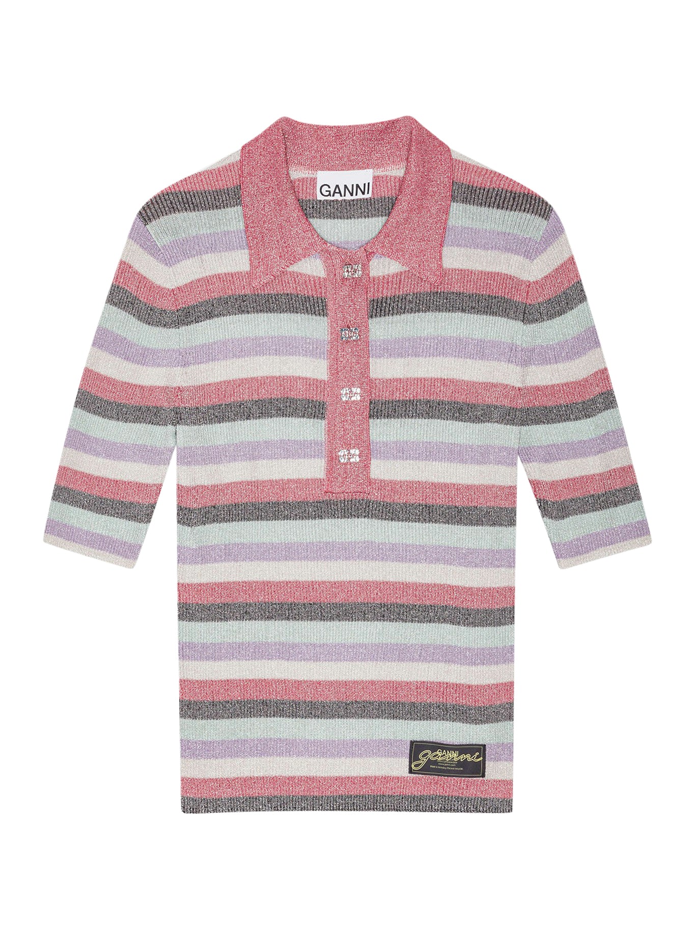 Sparkle Rib Polo Shirt for Men - Stylish & Comfortable Casual Wear for Office, Golf & Everyday Outfits