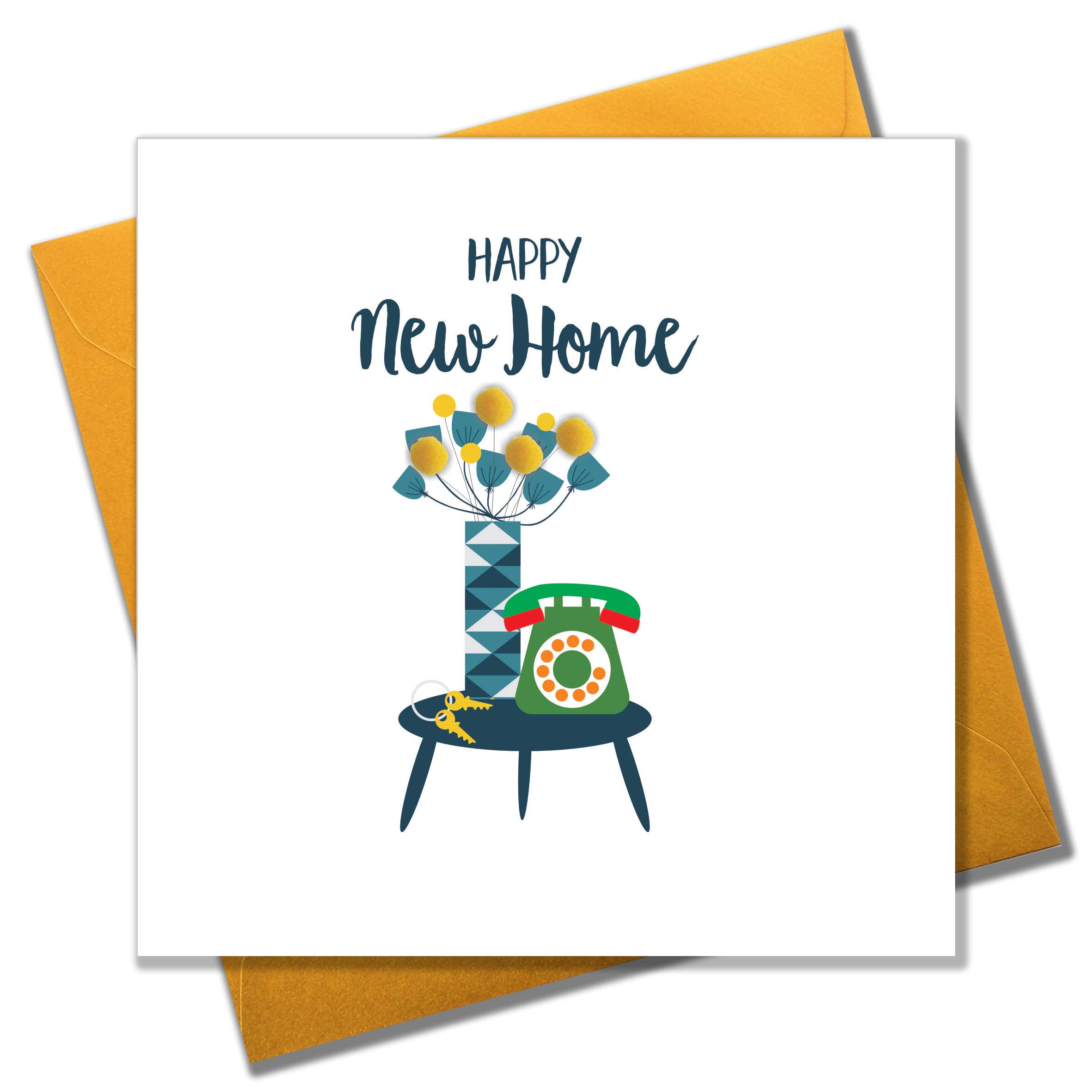 New Home Greeting Card - Heartwarming Housewarming Card for New Homeowners - Perfect for Housewarming Parties & Gifts