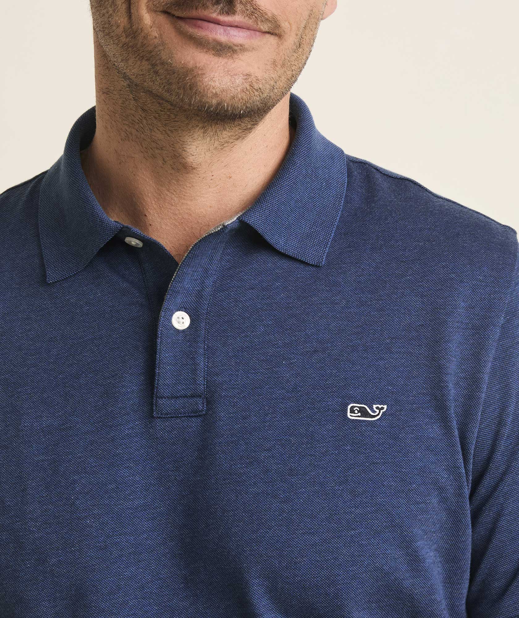 Edgartown Pique Polo Shirt for Men - Classic Cotton Knit Casual & Golf Wear | Perfect for Summer, Office & Outdoor Activities