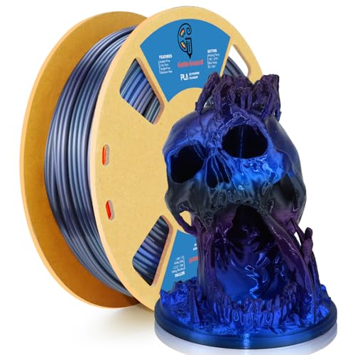 Silk Gradient Series: Black Purple & Blue 200g