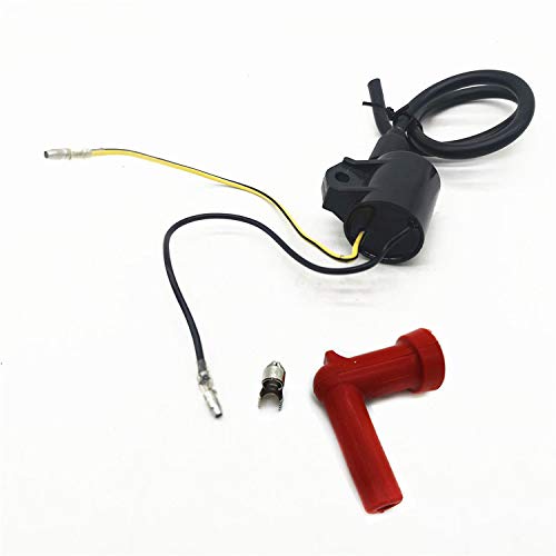 Suzuki Outboard Ignition Coil Replacement - Compatible with 25HP (1989-2000), 30HP (1988-1997), 75HP (1988-1997), 85HP (1988-2000) Models - Fits Part Numbers 33430-95600, 33410-95D10, 33420-95600 - Perfect for Marine Engine Repair & Boat Maintenance