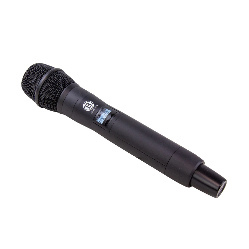 Blastking MHU 402 Professional Dual Handheld UHF DSP Wireless Microphone System - Crystal Clear Sound for Karaoke, Live Performances & Public Speaking