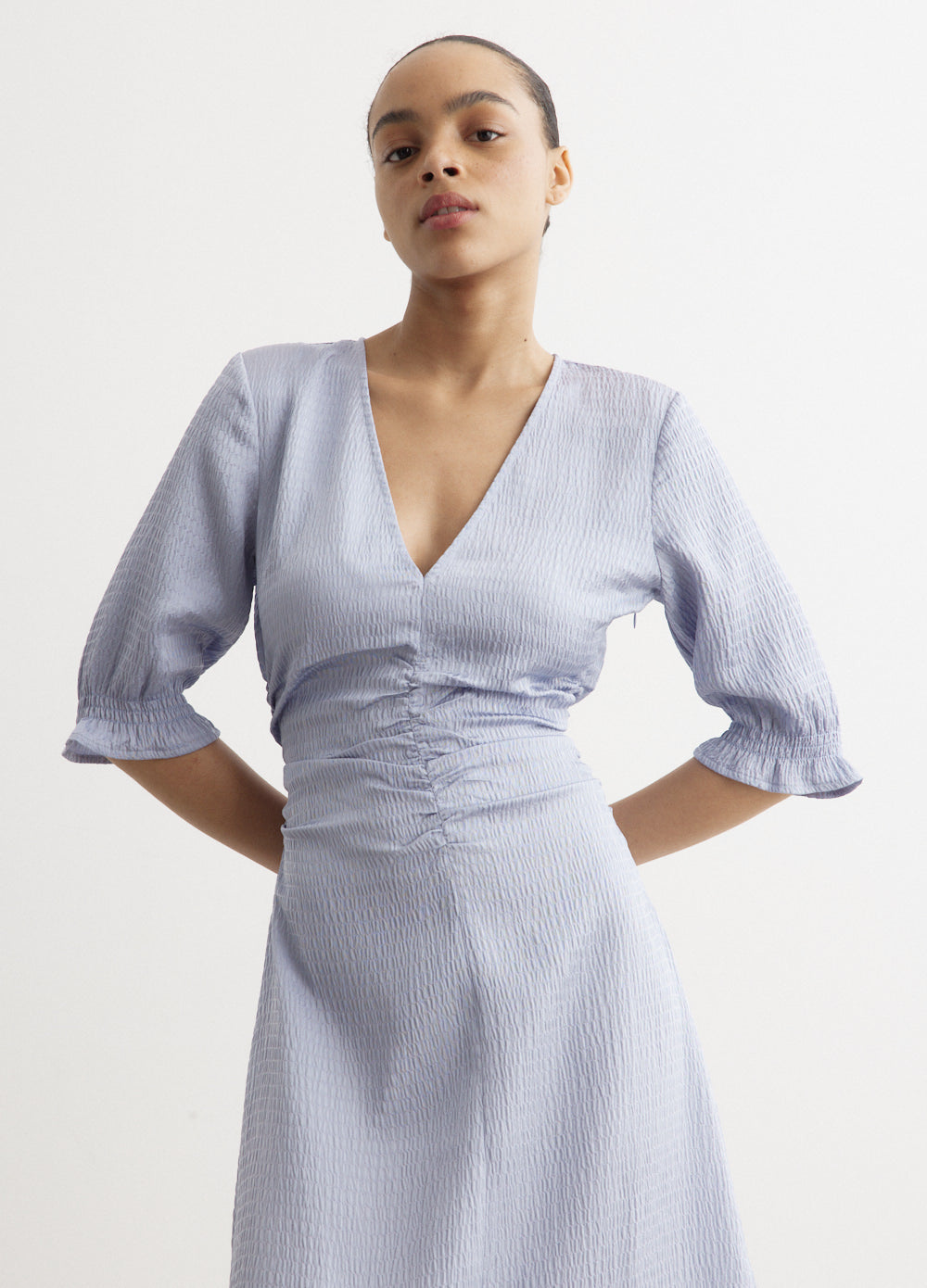 Ammy Women's Elegant Eventide Blue Dress C7730 - Perfect for Evening Parties, Weddings & Special Occasions