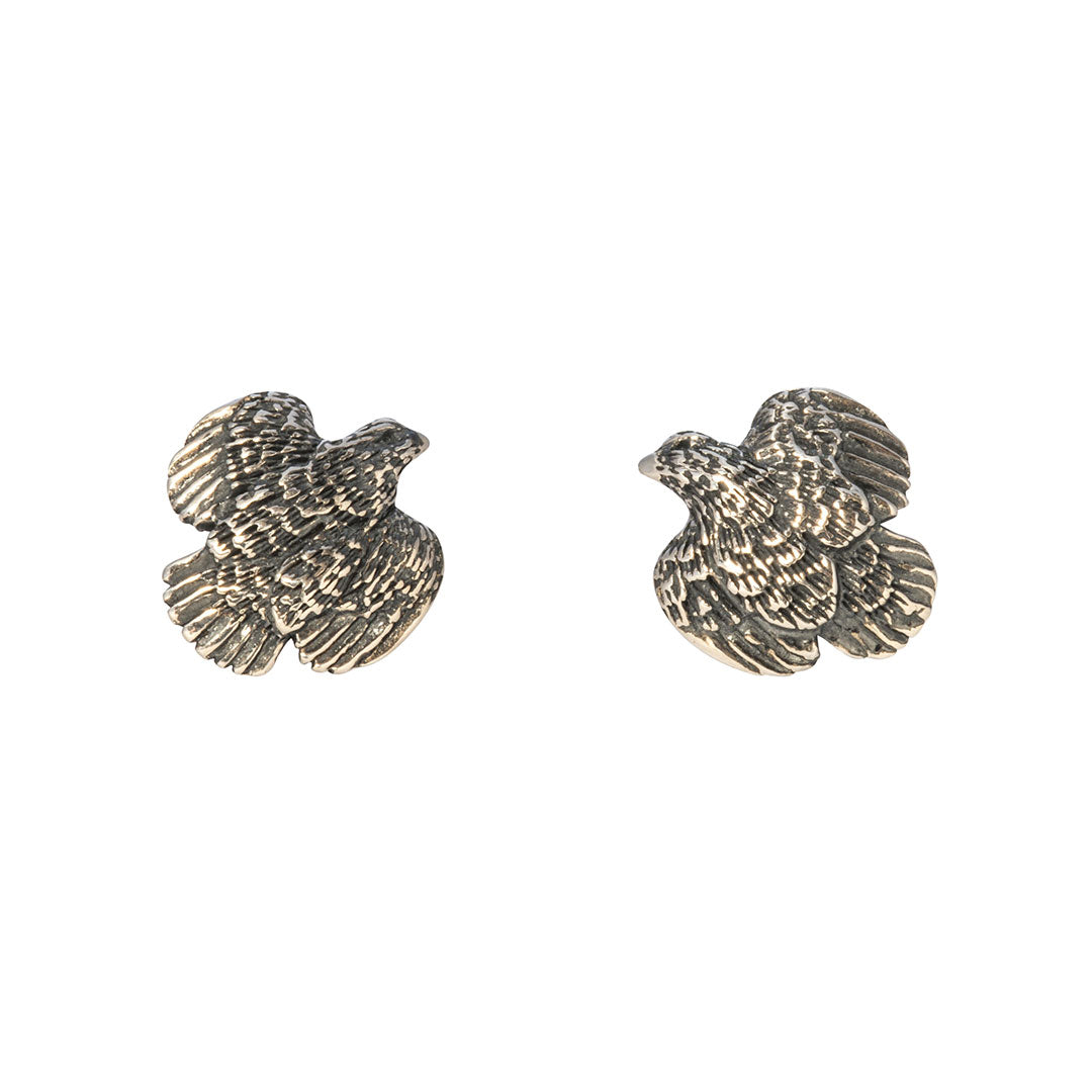 Grainger McKoy Sterling Silver Small Quail Earrings - Dainty Bird Jewelry for Women - Perfect for Everyday Wear, Gifts & Special Occasions