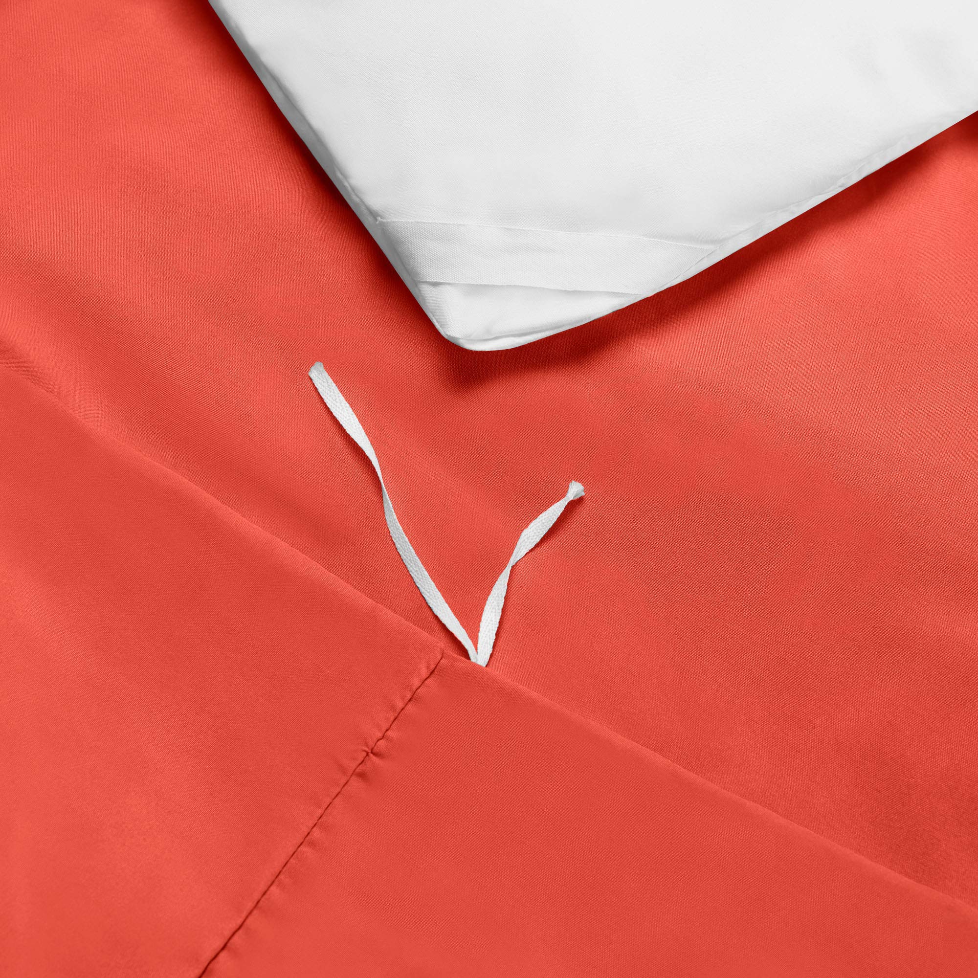 Premium King Size Bedding Set - Soft Microfiber Comforter Set with Duvet Cover & 2 Pillow Shams | Orange Luxury Bedding for Master Bedroom | Perfect for Home Decor & Guest Room Upgrade
