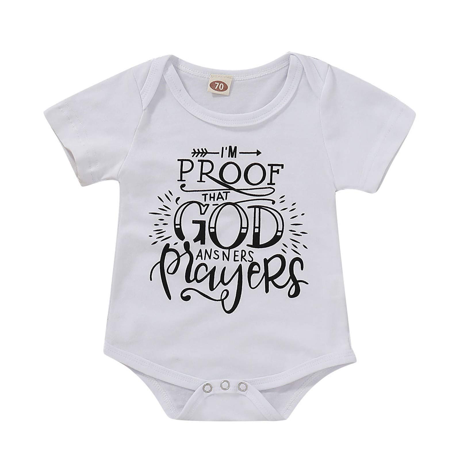 Egbsmy Newborn Baby Onesie Romper - Soft Letter Printed Bodysuit for Baby Boys & Girls (0-24 Months) | Perfect for Daily Wear, Photo Shoots & Special Occasions