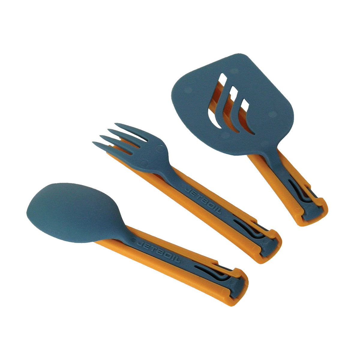 Jetboil Utensil Set - Lightweight Camping Cookware Kit with Spork, Spoon & Pot Scraper | Perfect for Backpacking, Hiking & Outdoor Adventures