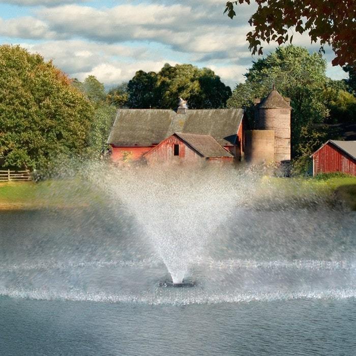 Kasco 4400VFX 1 HP Small Pond Aerator Fountain - High Efficiency Water Pump for Garden Ponds, Lakes & Decorative Fountains | Perfect for Aeration, Oxygenation & Water Circulation in Small Water Features