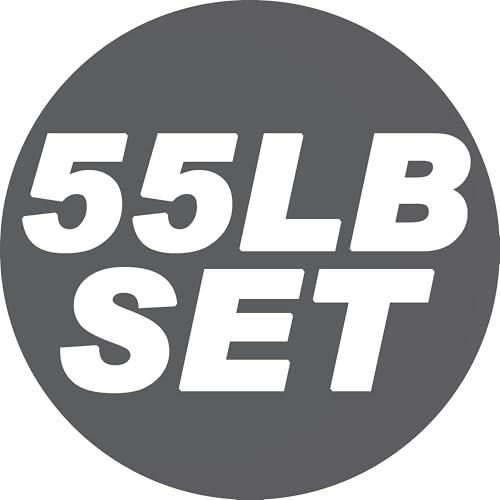 Gray-55lb 2pcs
