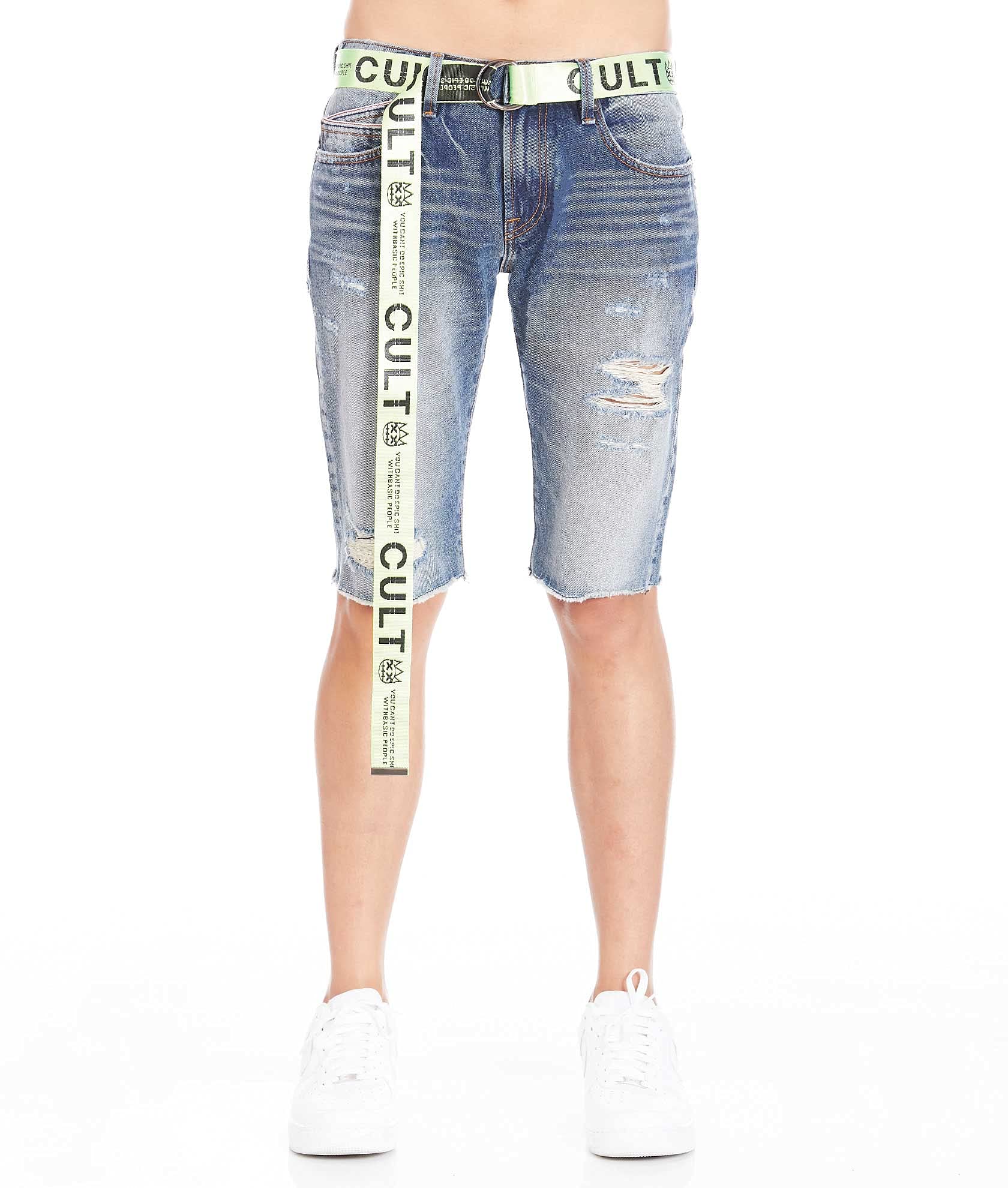 **Cult of Individuality Men's Casual Shorts - Comfortable & Stylish for Summer, Travel, and Outdoor Activities**