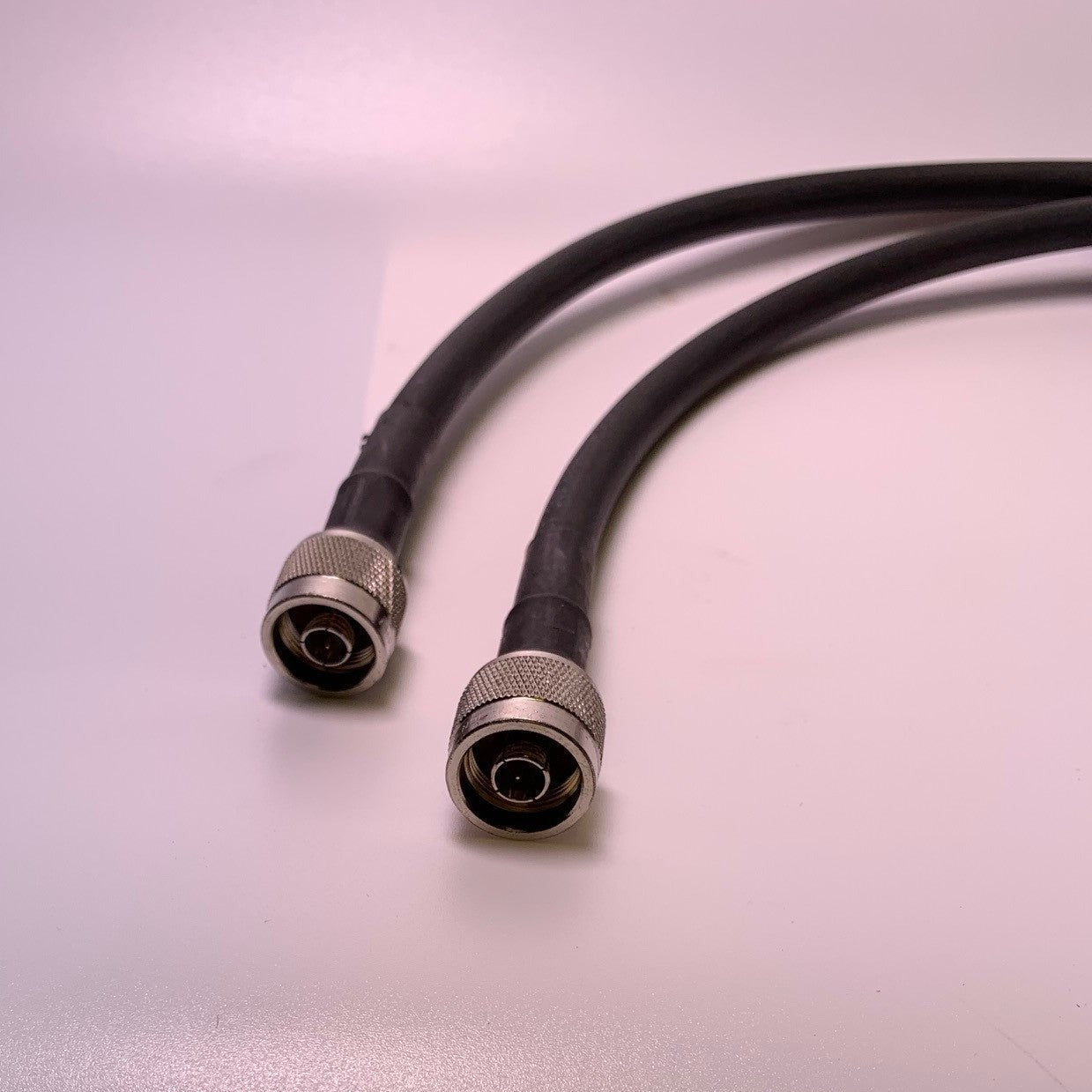 BELDEN 60-Inch RG 214 Coaxial Cable N Male to N Male Connector - High Performance RF Cable for Ham Radio, Antenna, and Wireless Communication Systems