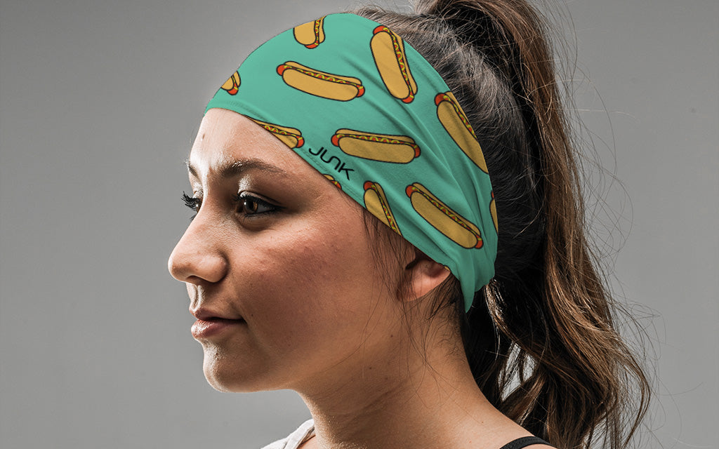 Hot Dawg! Big Bang Lite Headband - Adjustable & Comfortable Headwear for Sports, Workouts, and Outdoor Activities