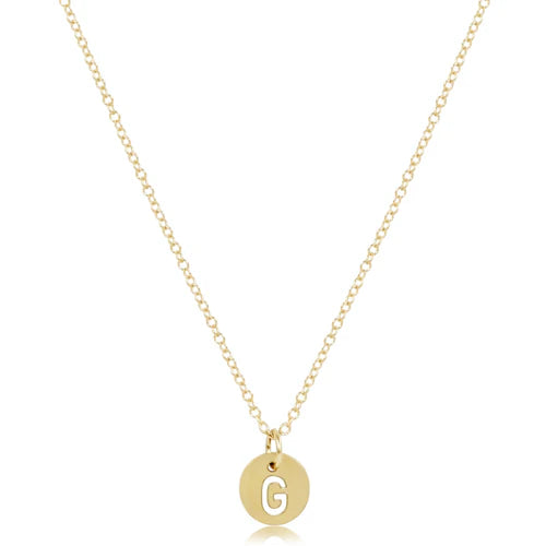 16K Gold Initial Necklace for Women - Personalized Custom Name Letter Pendant Jewelry Gift for Mom, Wife, Daughter | Birthday, Anniversary, Valentine's Day Present