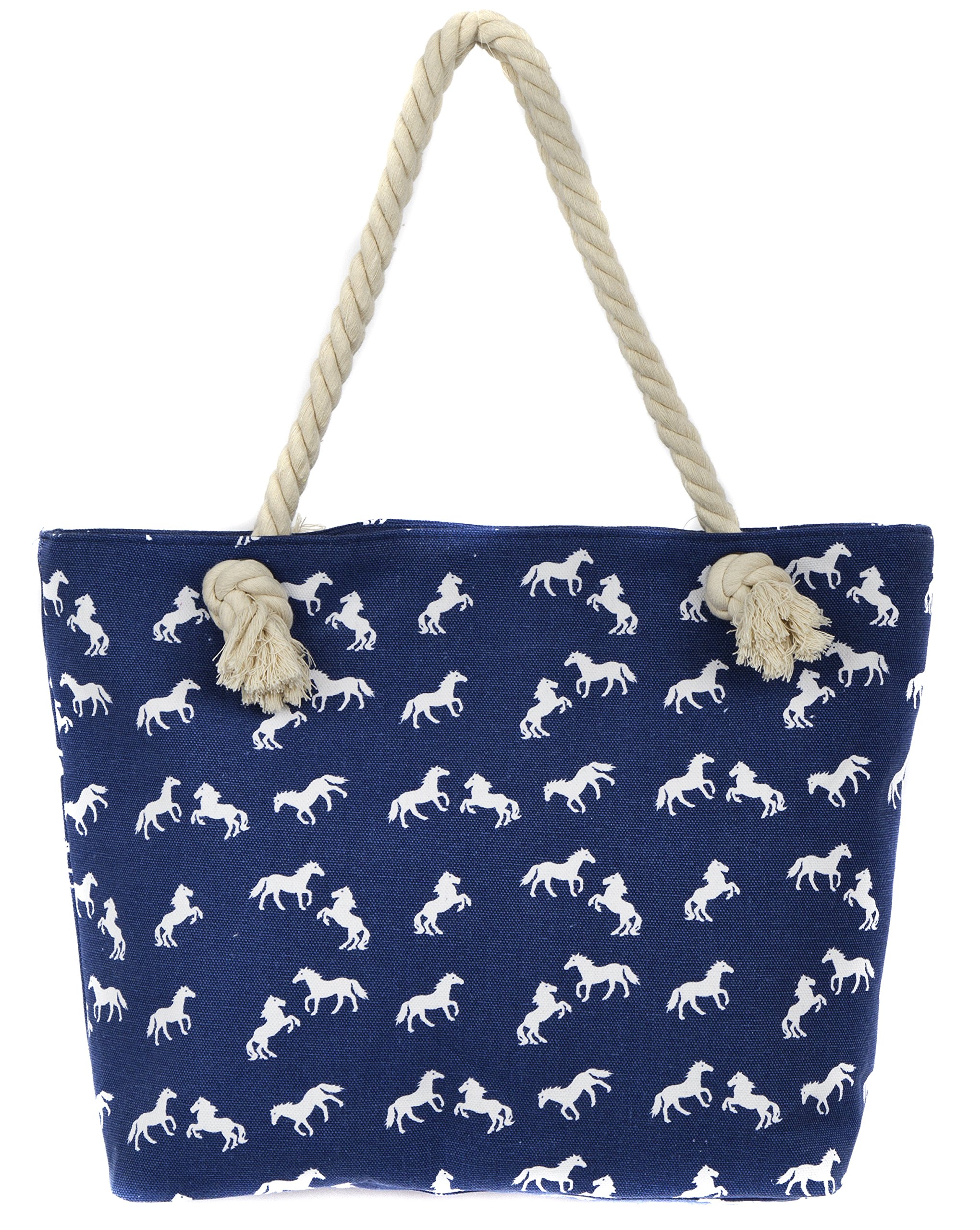 Stylish Waterproof Tote Bag for Women - Durable Travel & Beach Tote with Reinforced Handles - Perfect for Shopping, Gym, Work Commute & Vacation Essentials