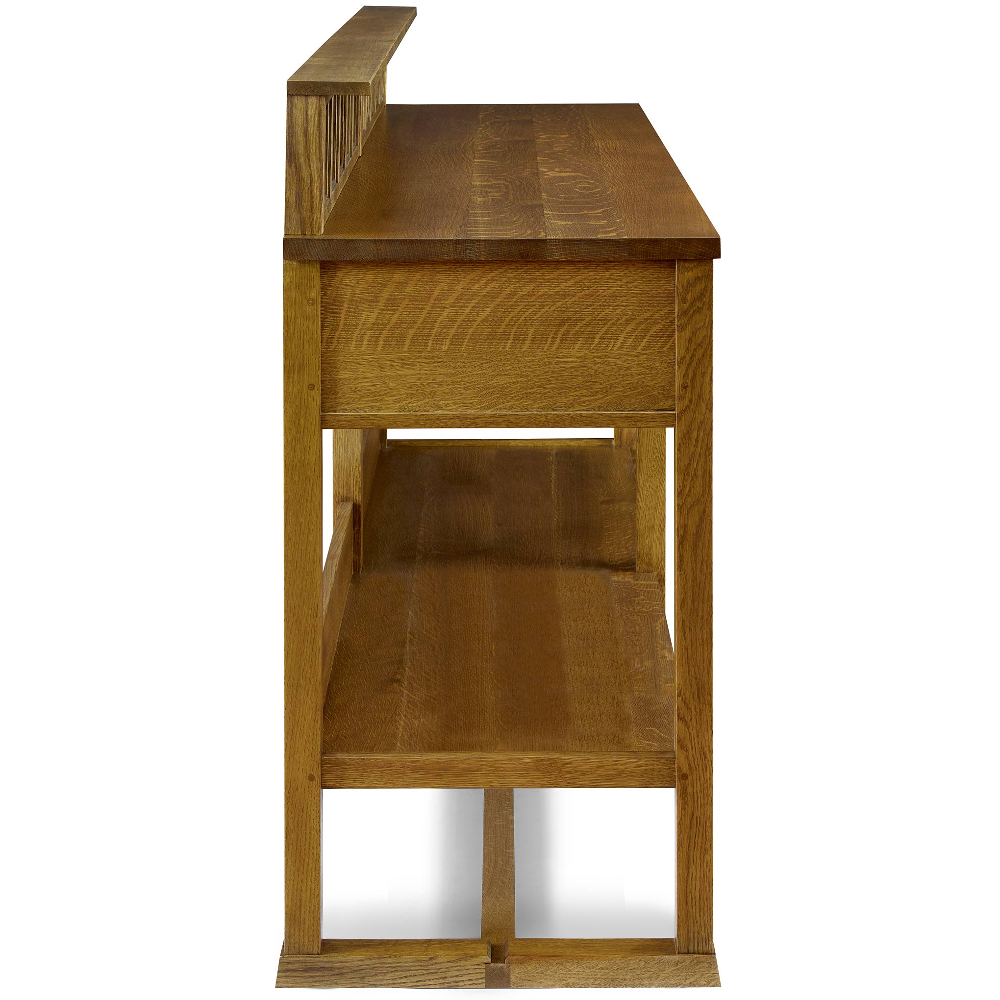Surrey Hills Server with Gallery - Elegant Display Cabinet for Dining Room & Living Room Storage