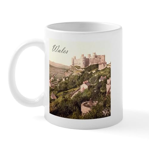 White - Wales Harlech Castle Mug