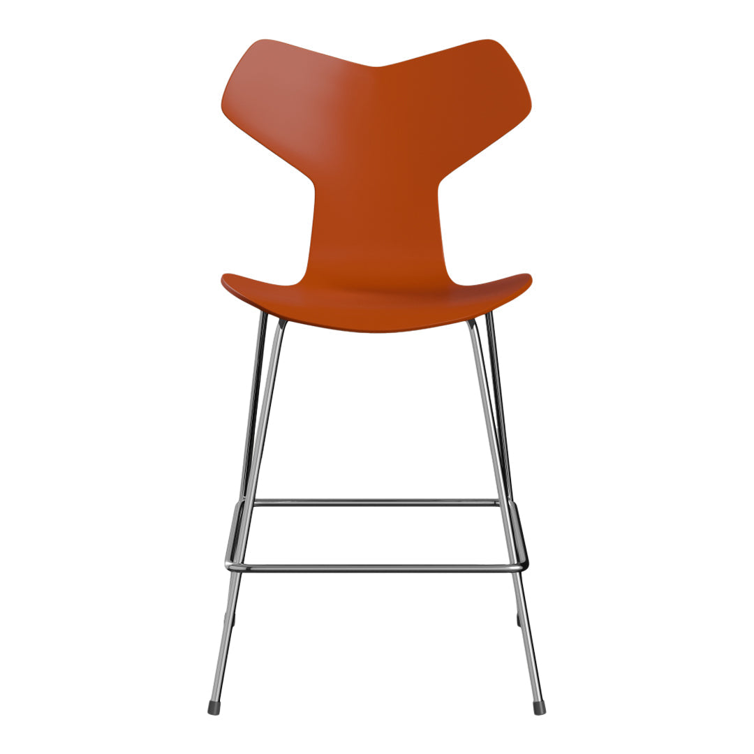 Grand Prix Counter Chair 3138 - Modern Bar Stool for Kitchen Island, Breakfast Nook & Home Bar - Adjustable Height & Swivel Seat - Durable Metal Frame & Comfortable Upholstery
