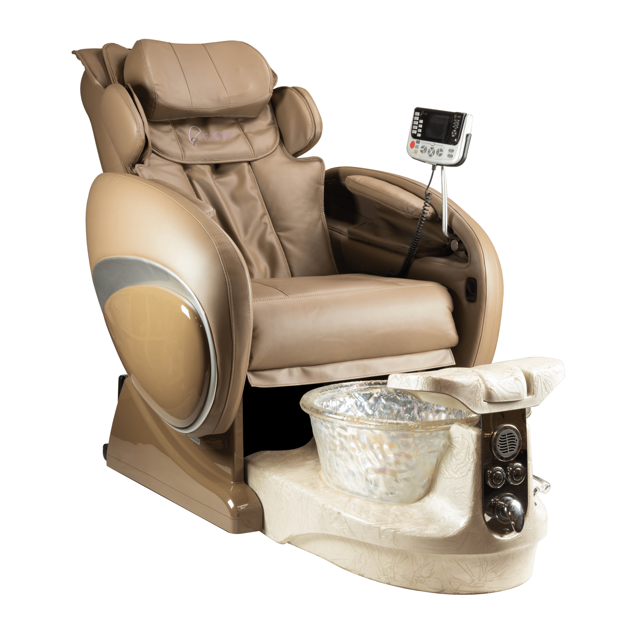 Fiori 8000 Professional Pedicure Spa Foot Bath - Electric Foot Soaker with Bubbles & Heat for At-Home Nail Care & Relaxation - Perfect for Salon, Spa & Home Use