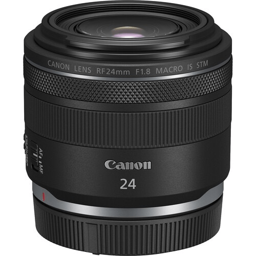Canon RF 24mm f/1.8 Macro IS STM Lens - Wide Aperture Prime Lens for Portrait, Landscape & Low Light Photography | Perfect for Travel, Street & Macro Shooting