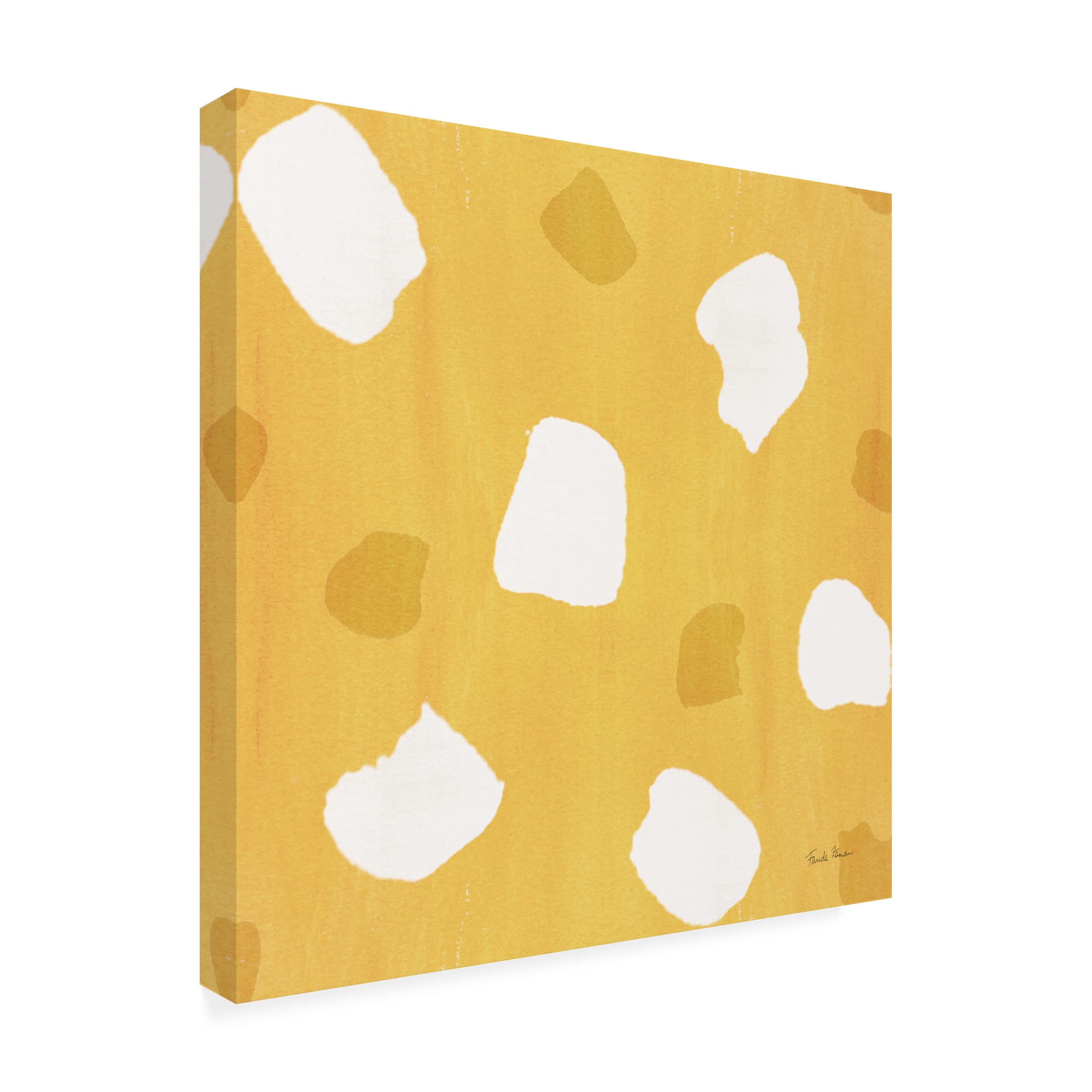 Trademark Fine Art 'Tutti Frutti Pattern IVD' Canvas Wall Art Print by Farida Zaman - Vibrant Modern Home Decor for Living Room, Bedroom & Office