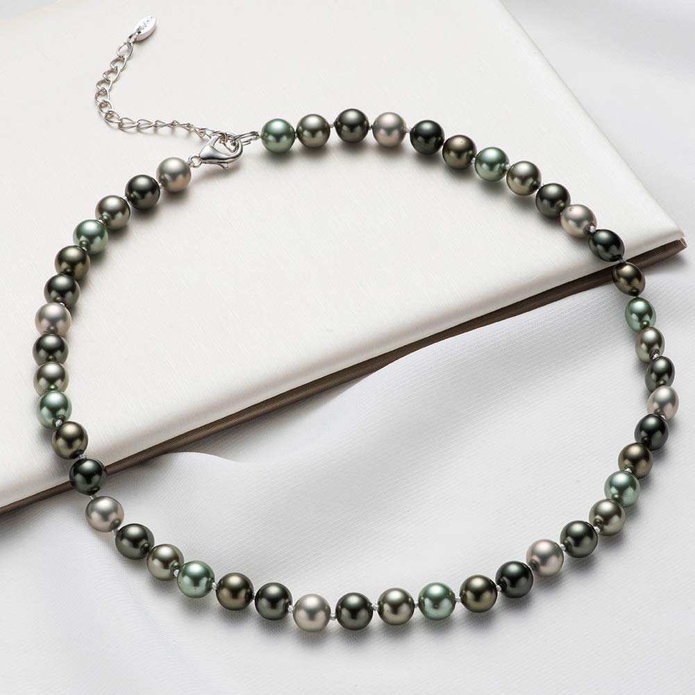 Elegant Beaded Pearl Choker Necklace - Women's Fashion Jewelry Birthday Gift for Wedding, Party & Special Occasions