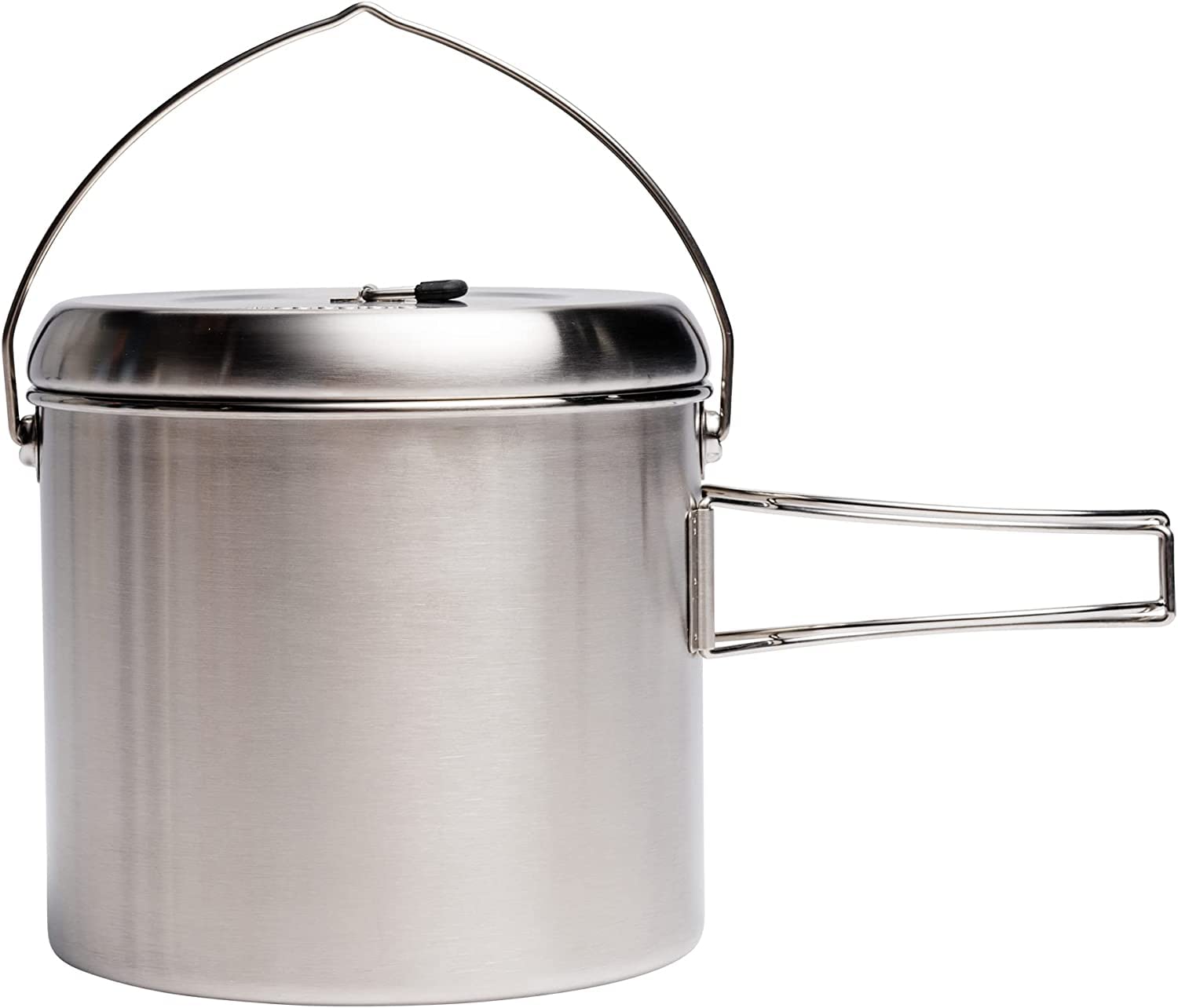 Solo Stove Pot 4000 - Premium Stainless Steel Camping Cookware for Outdoor Adventures | Backpacking, Bushcraft & Survival Cooking Gear | Perfect for Campfires, Hiking & Emergency Preparedness