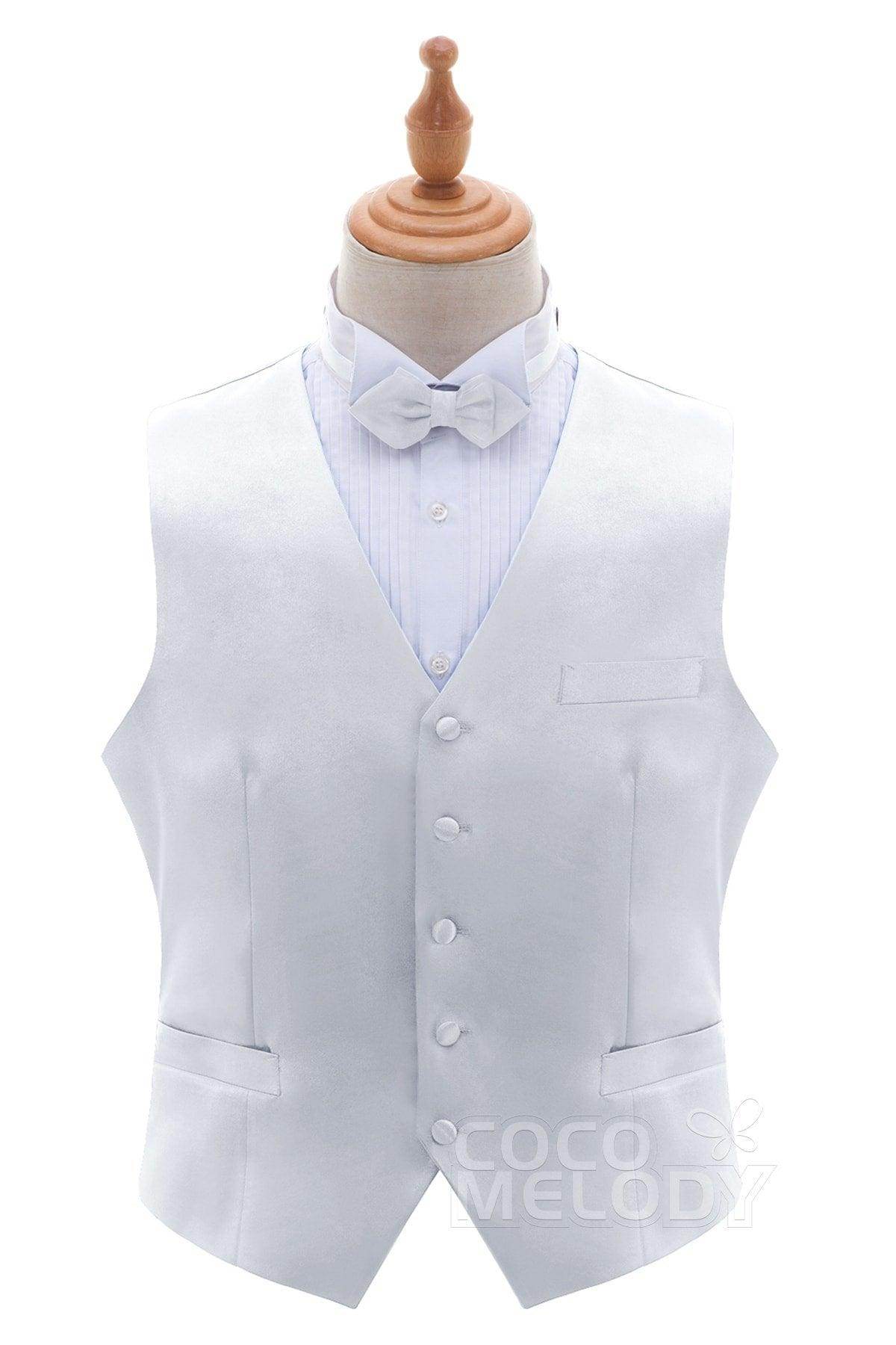 Men's Stretch Silk-Like Satin Vest - Comfortable & Breathable Formal Wear for Weddings, Business & Special Occasions