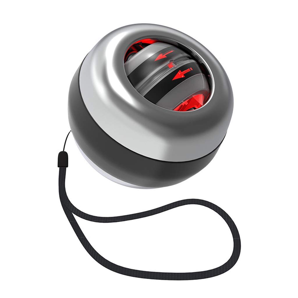 Gyroscopic Wrist Exercise Ball - Auto Start Gyro Ball for Arm, Finger & Wrist Strength Training - Improve Grip & Muscle Tone - Perfect for Office Workers, Gamers & Rehabilitation Therapy