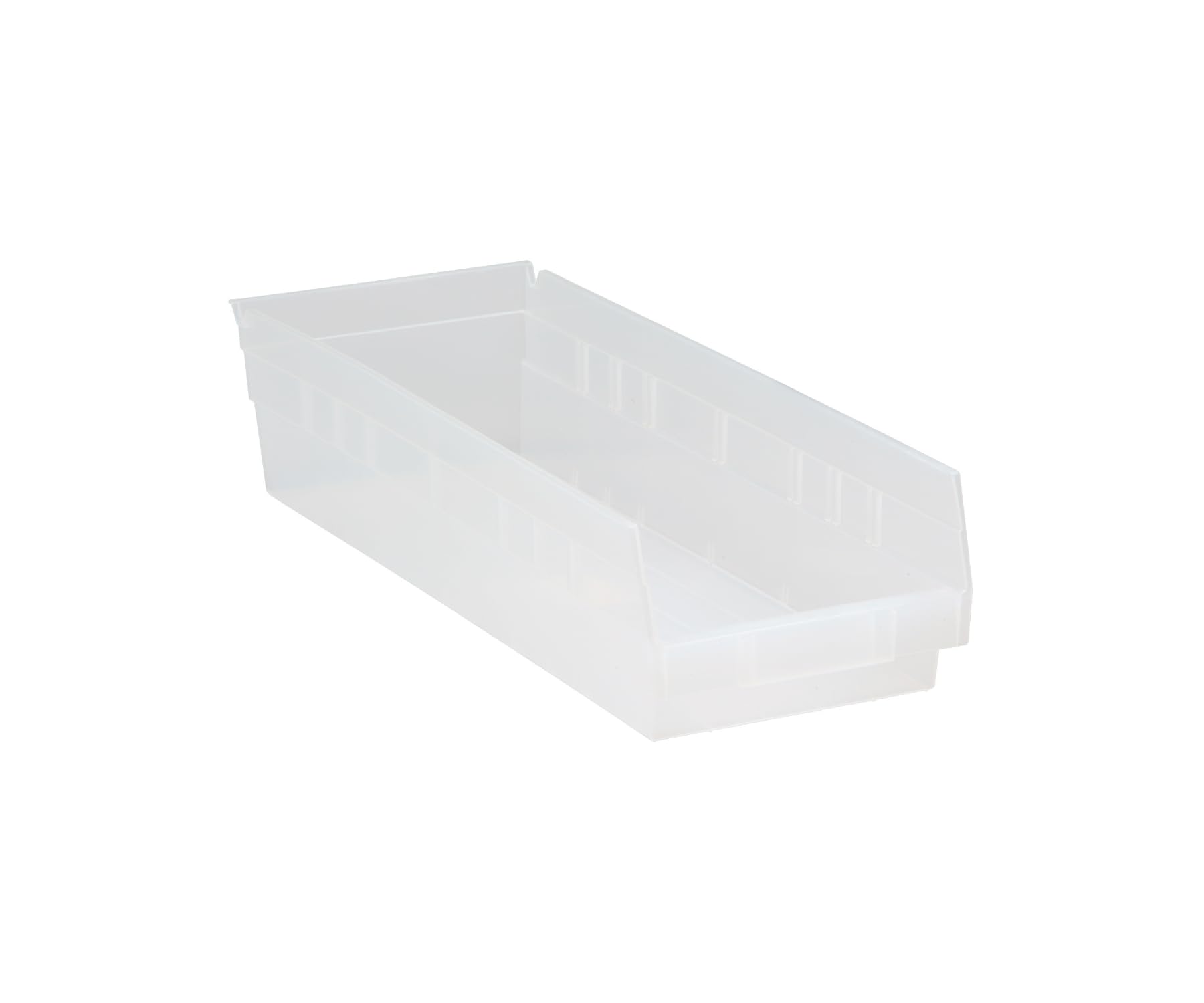 Quantum Storage Systems QSB104CL Clear Plastic Storage Bins - 20 Pack (18