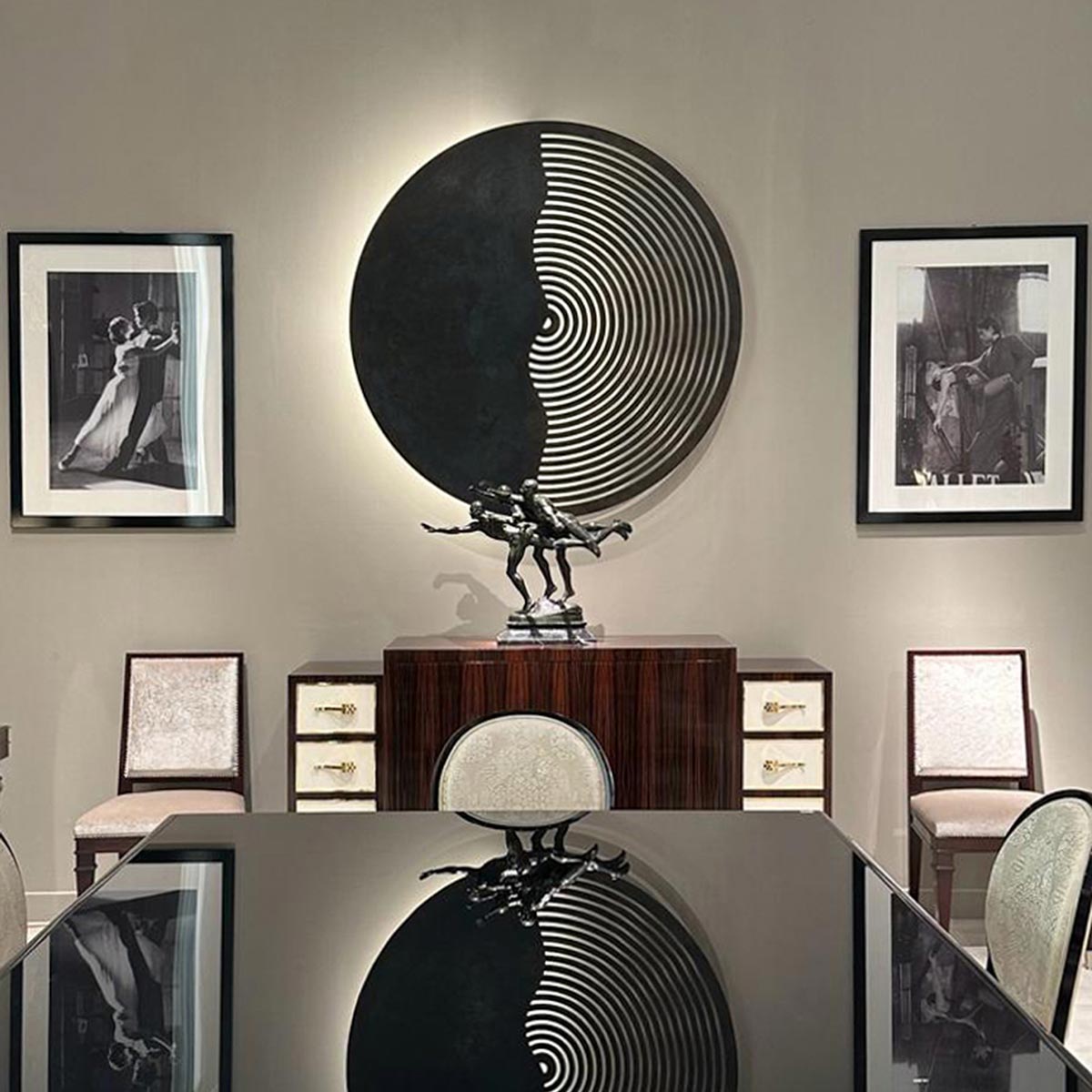 Handcrafted Stainless Steel Etched Iron Sculpture - Modern Home & Office Decor, Unique Wall Art for Living Room, Bedroom, or Gift