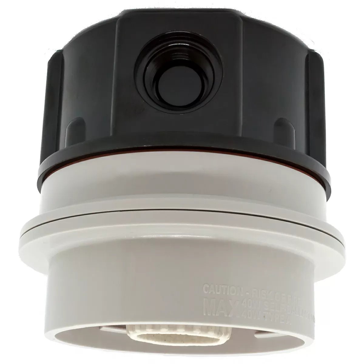 Energy Efficient Q Lume™ LED Light Fixture - No Globe Required - Perfect for Indoor and Outdoor Lighting