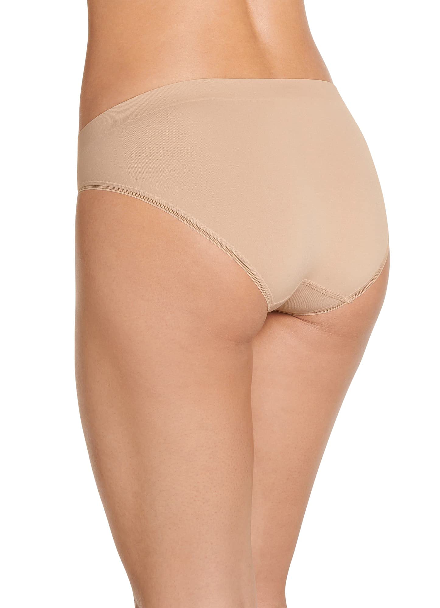 Jockey Women's Seamless No Show Underwear - Breathable Chill Bikini Panties for Everyday Comfort & Active Wear