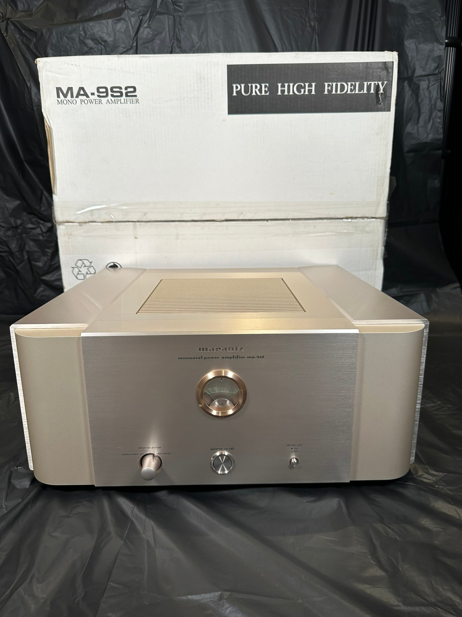Marantz MA 9S2 Mono Power Amplifier Pair - Premium Audio Equipment for Home Theater & Hi-Fi Systems - Perfect for Audiophiles & Music Enthusiasts