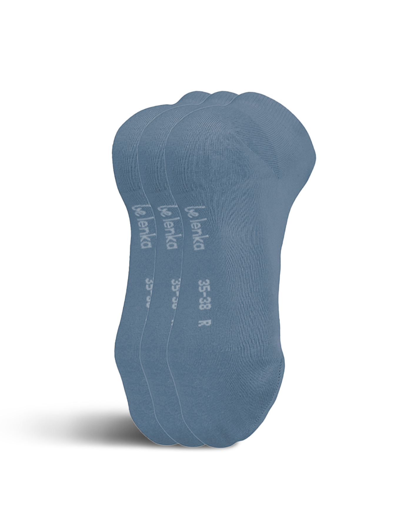 Barefoot Socks for Women & Men - Low Cut Non-Slip Essential Socks (3 Pack, Blue) - Perfect for Yoga, Running & Home Comfort