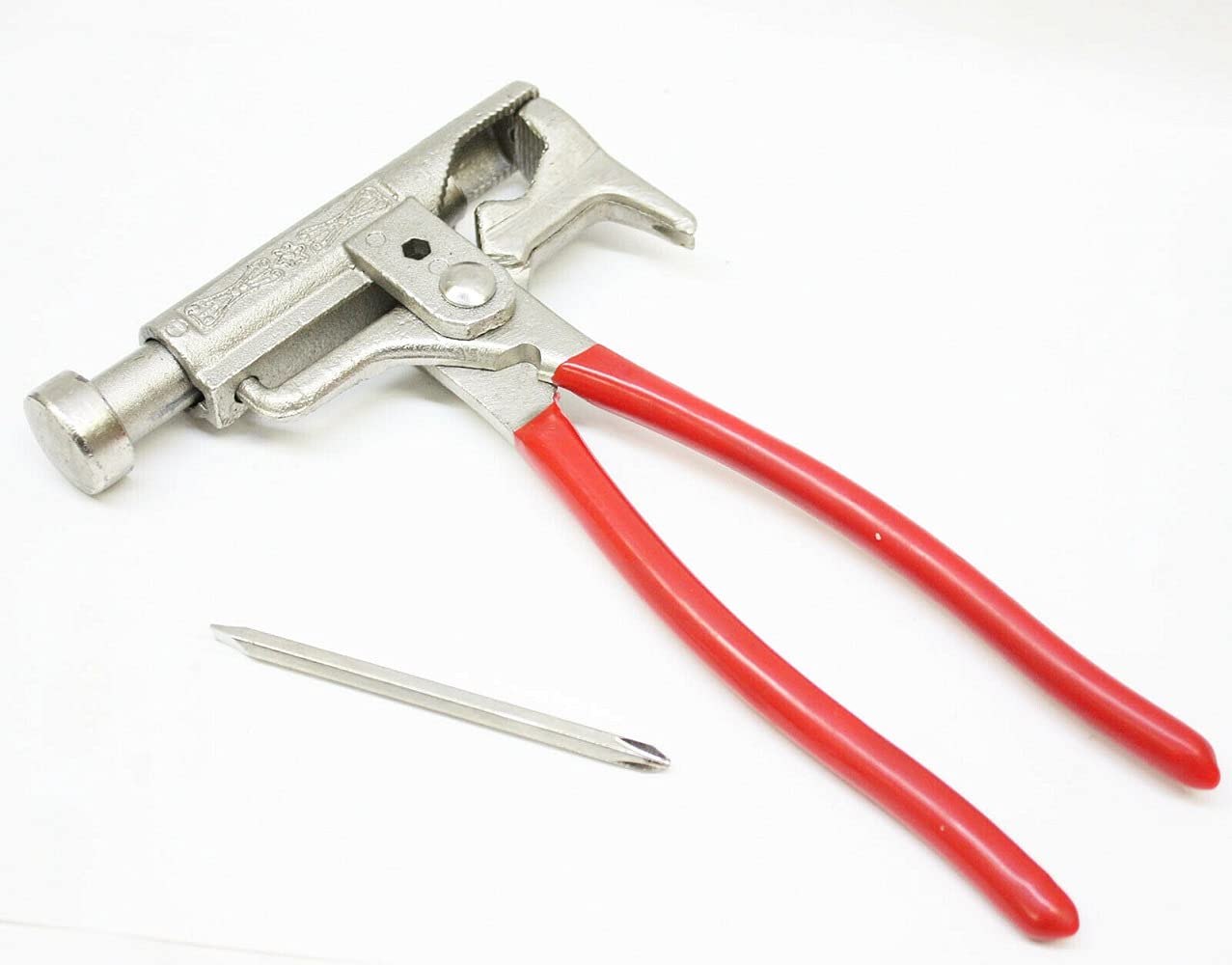 Multifunctional Hammer Screwdriver Set with Nail Puller, Pipe Pliers, Wrench & Clamp - Perfect for DIY Home Repairs, Construction Projects & Emergency Tool Kit