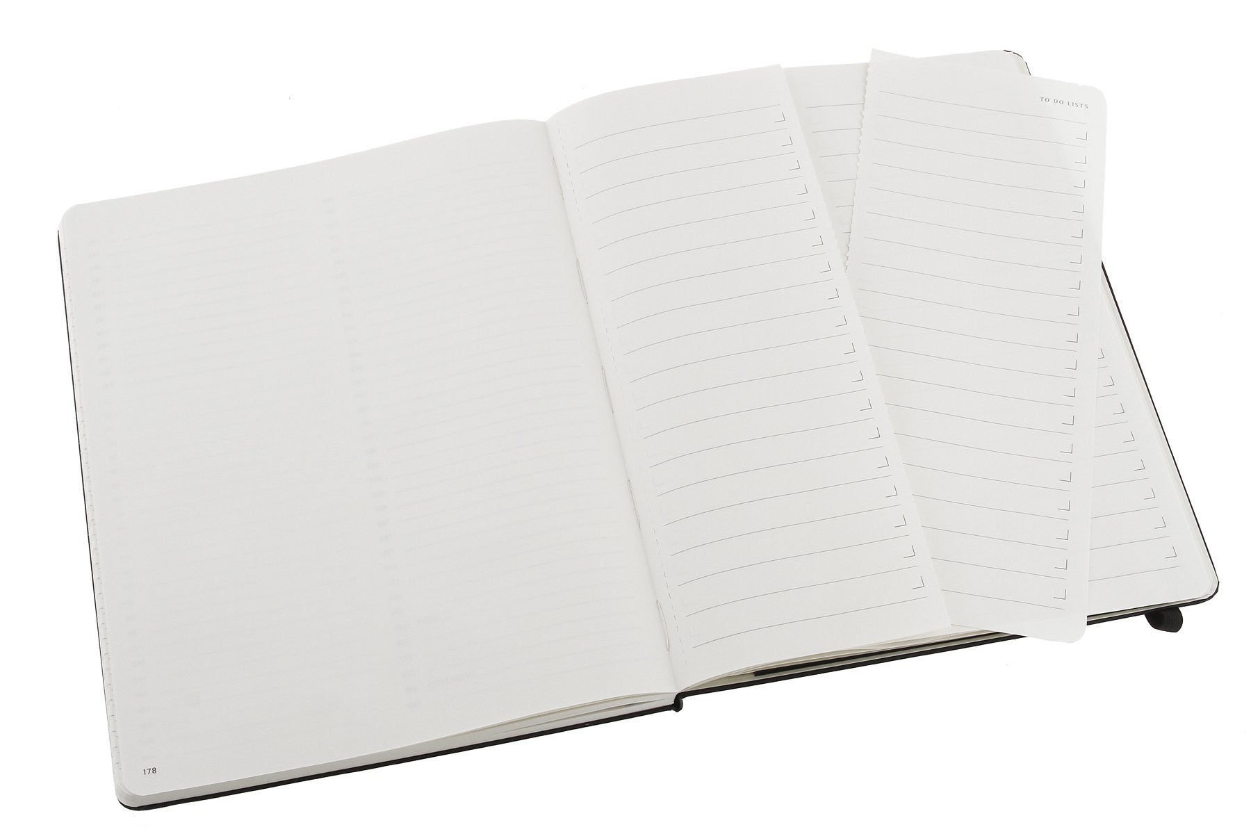 Premium Moleskine Folio Professional Notebook - Large Size (8.5