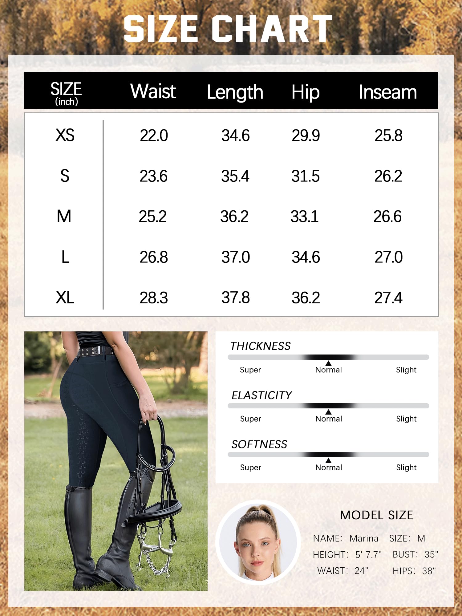 Best Women's Horse Riding Pants with Active Silicon Grip - Full Seat Breeches for Equestrian & Riding - Comfortable & Durable for Training, Competition & Outdoor Activities