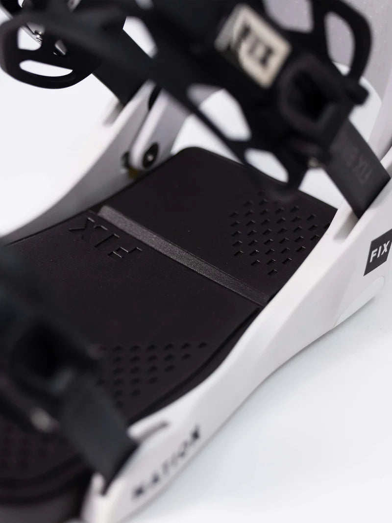 Fix Nation 2024 Snowboard Bindings - Adjustable, Lightweight & Durable for All-Mountain Riding - Perfect for Freestyle, Powder & Park Performance