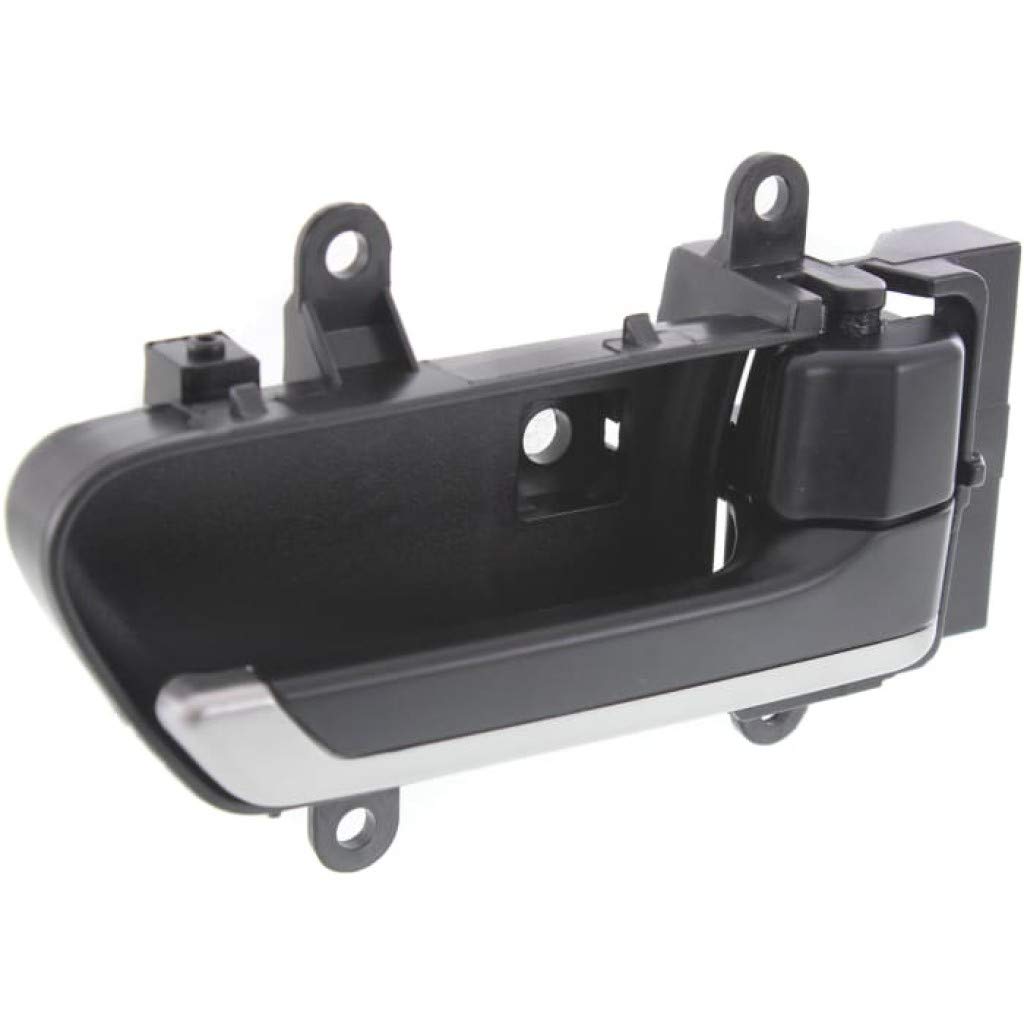 Nissan Murano 2003-2005 Interior Door Handle - Front or Rear Passenger Side Black with Door Lock Button | Compatible with SE/SL/S Trim | Perfect for Car Repair & Interior Upgrades