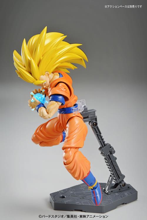 Figure-rise Standard Dragon Ball Z Super Saiyan 3 Goku Plastic Model Kit - Buildable Action Figure for Anime Collectors & DBZ Fans | Perfect for Display, Cosplay & Gift Giving