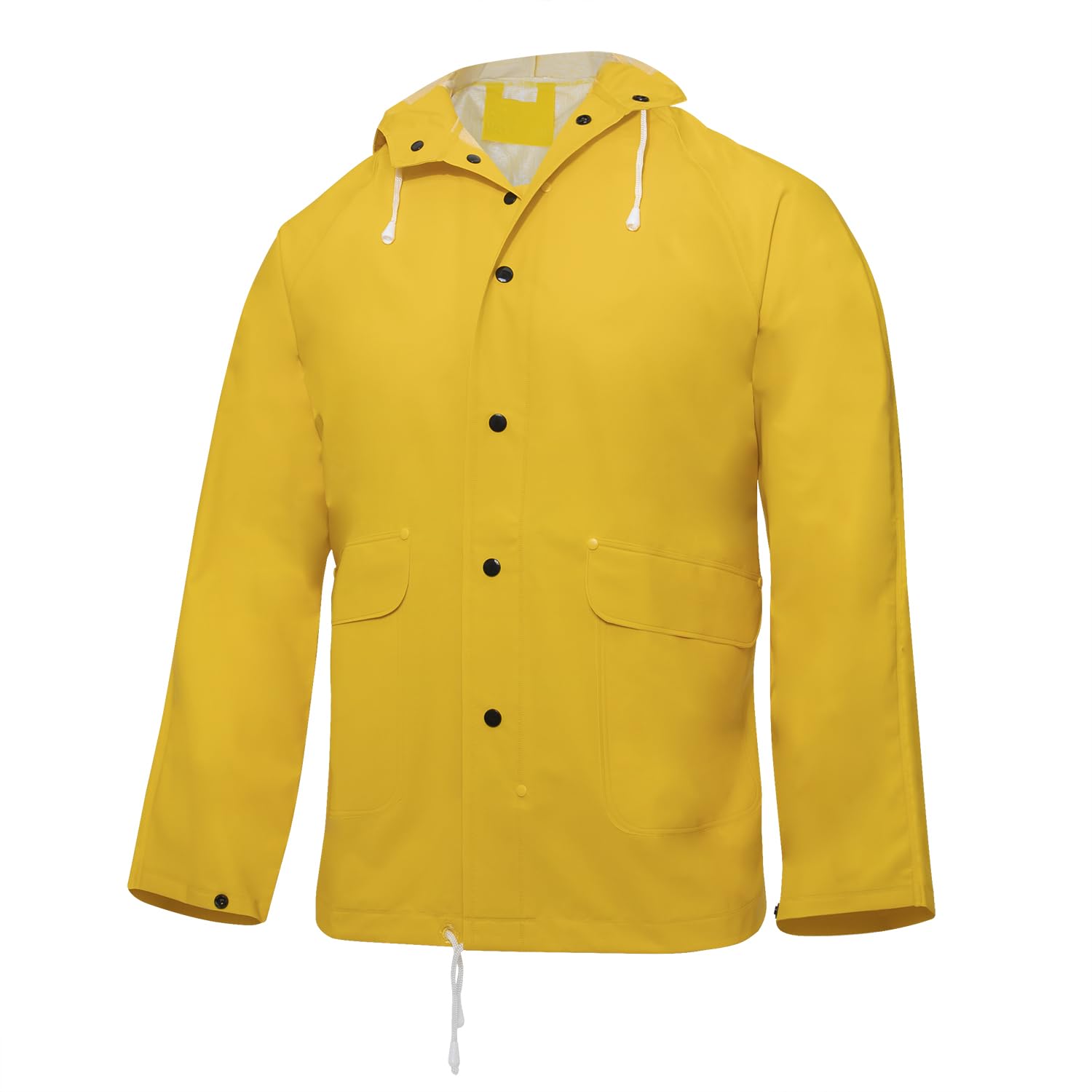 Rothco PVC Rain Jacket - Waterproof Lightweight Outdoor Jacket for Men & Women - Perfect for Hiking, Camping, and Everyday Rain Protection